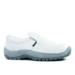 Mocassins de s&eacute;curit&eacute; homme PLUTONE S2 SRC BLANC Le Lamentin - Martinique