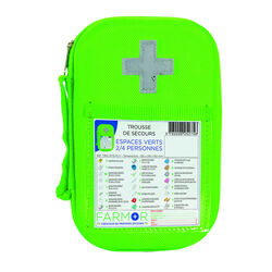 Trousse secours fluo ESPACES VERTS Le Lamentin - Martinique
