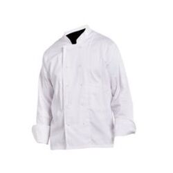 Veste de cuisine 100% coton blanc ML Le Lamentin - Martinique